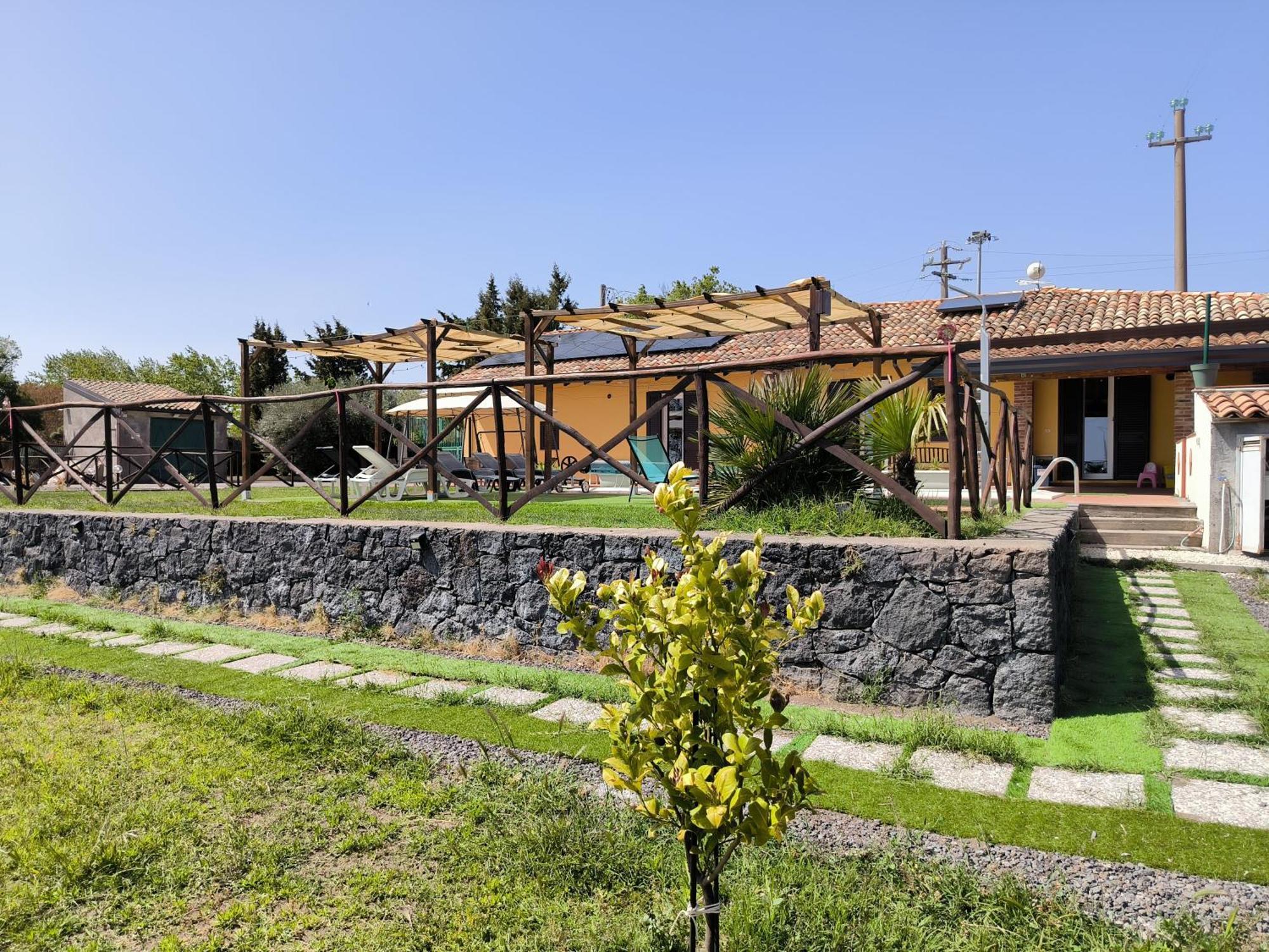 Villa Egle Belpasso, Villa Vacanza Con Piscina Exterior foto