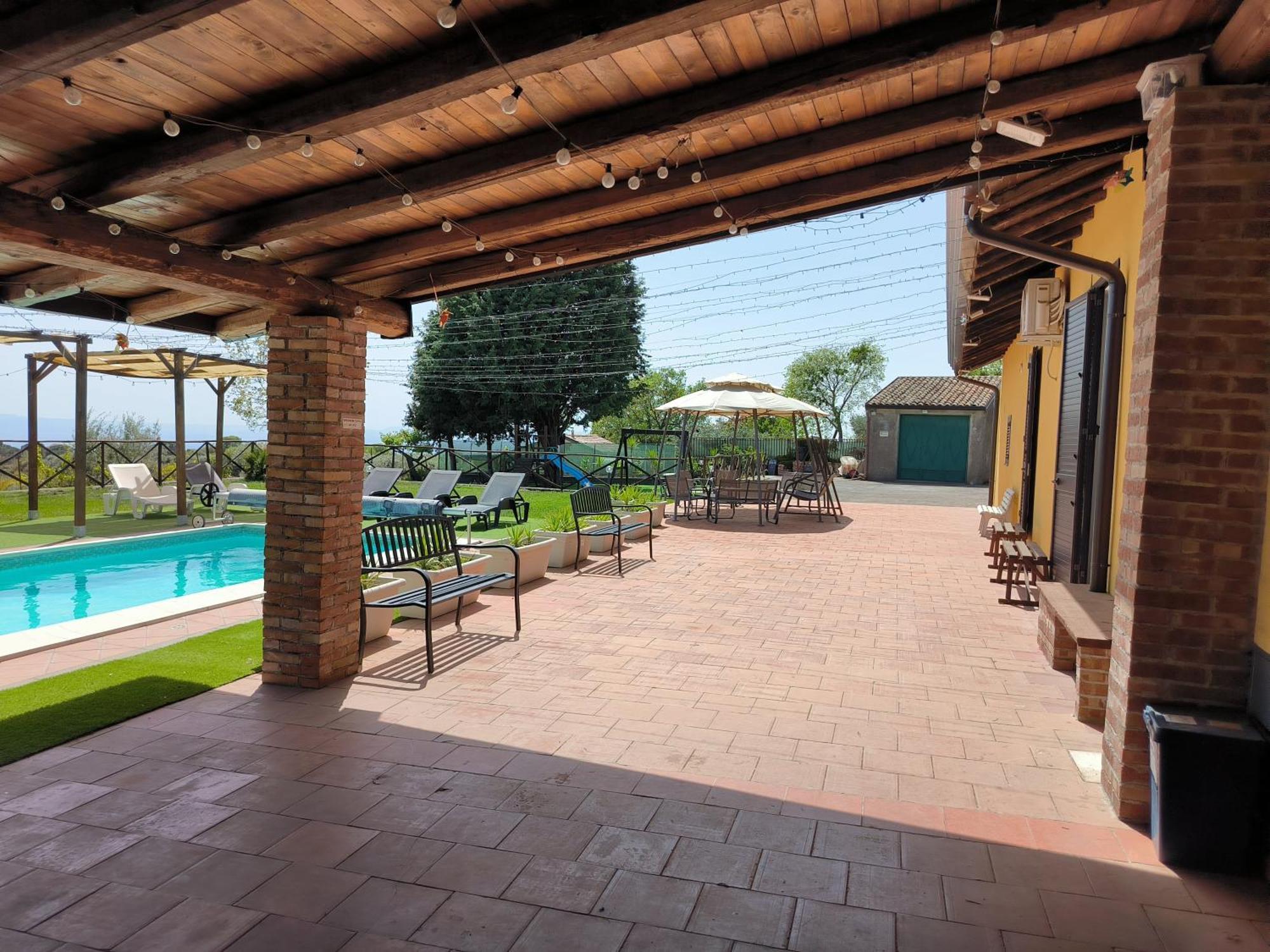 Villa Egle Belpasso, Villa Vacanza Con Piscina Exterior foto