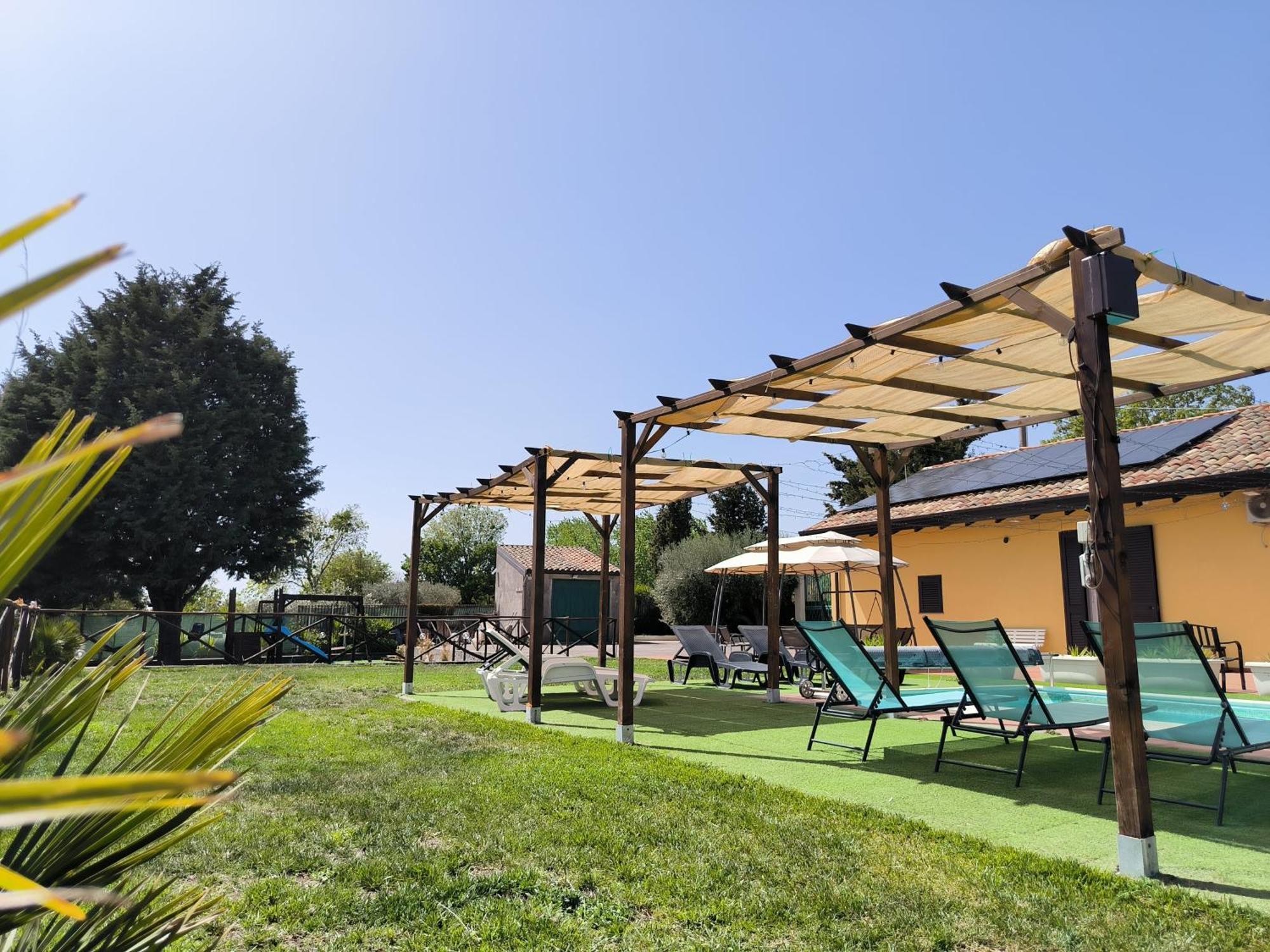 Villa Egle Belpasso, Villa Vacanza Con Piscina Exterior foto